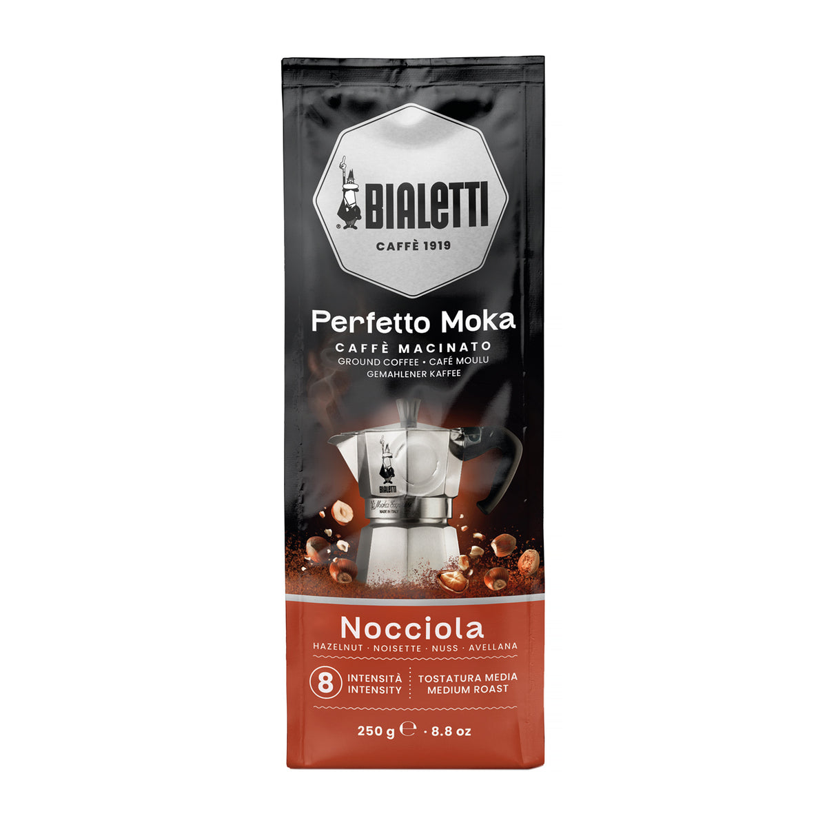 Bialetti Perfetto Moka Orzechowa 250 g